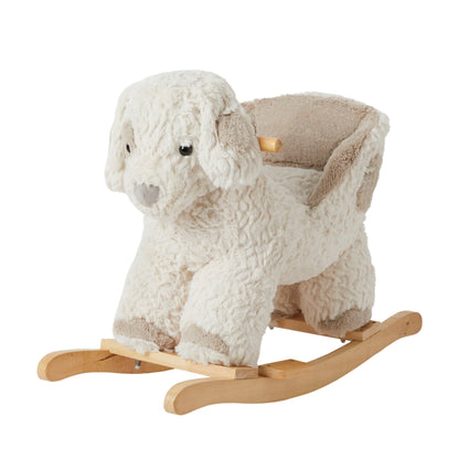 Jiggle & Giggle Soft Plush Toy Rocker - Puppy