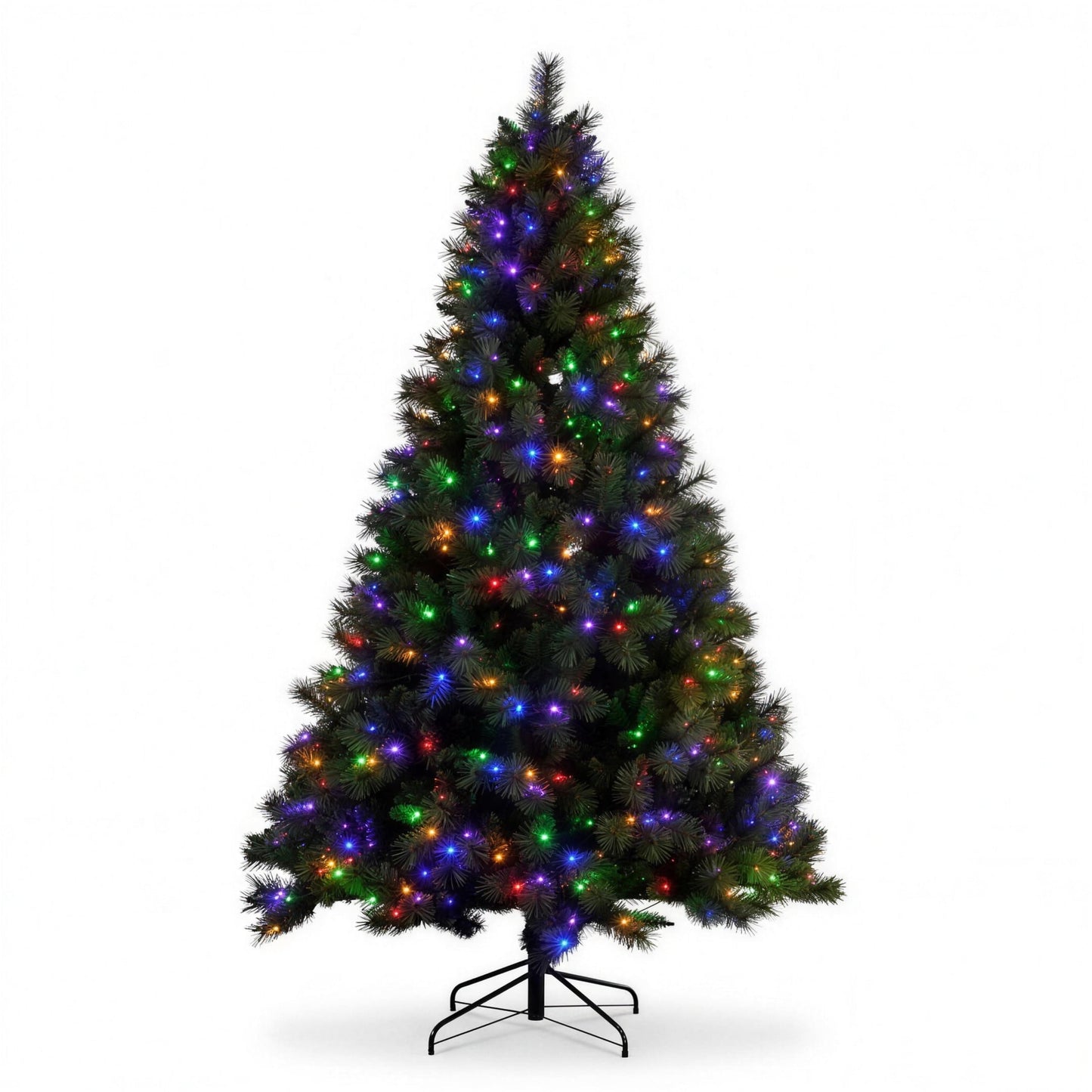 Christabelle 1.8m 6ft Grand Sierra Christmas Tree Pre Lit Multi Function LED Memory Wire Artificial Indoor Xmas Decor
