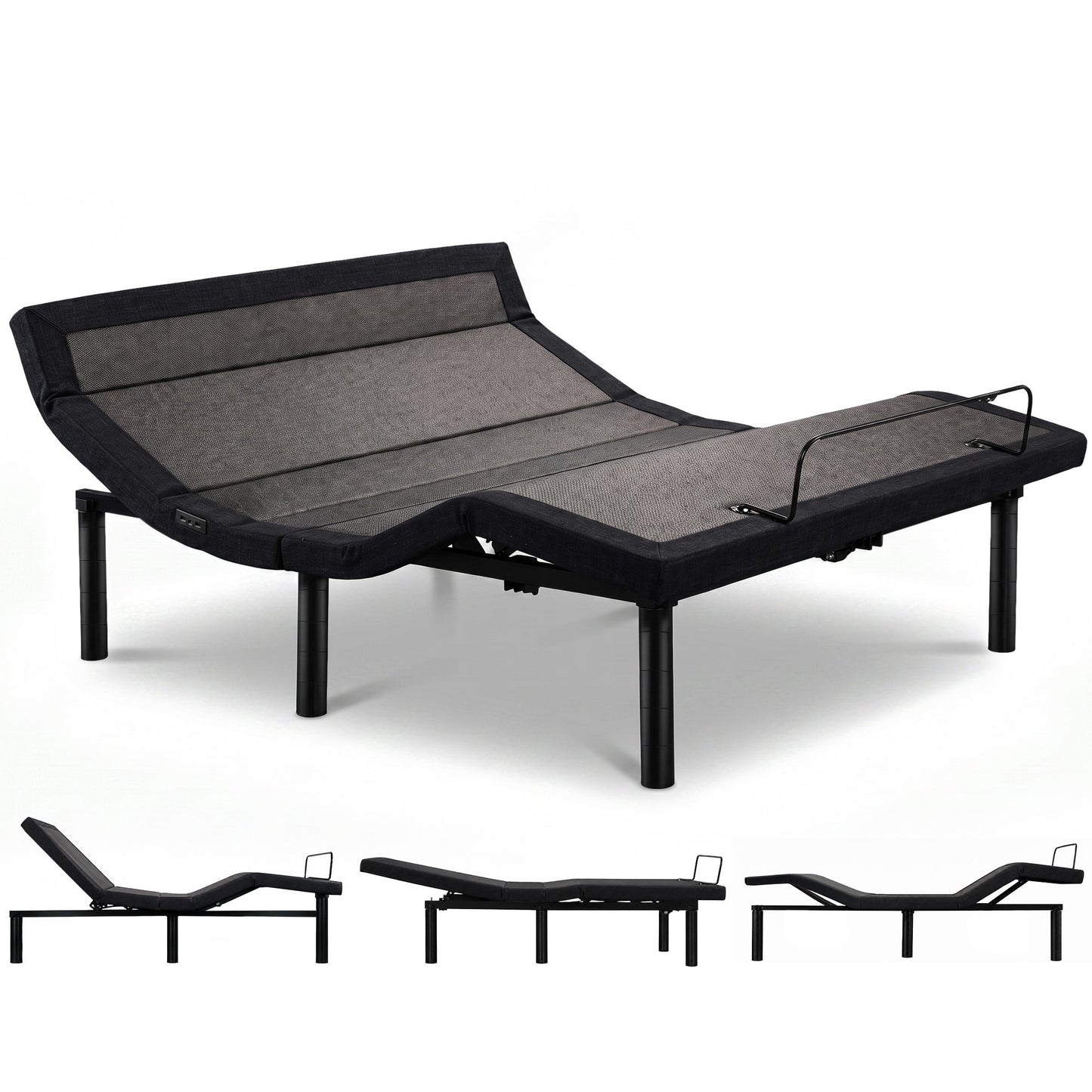 Therapedic Kinetic Advance Adjustable Double Bed Base with Head Tilt