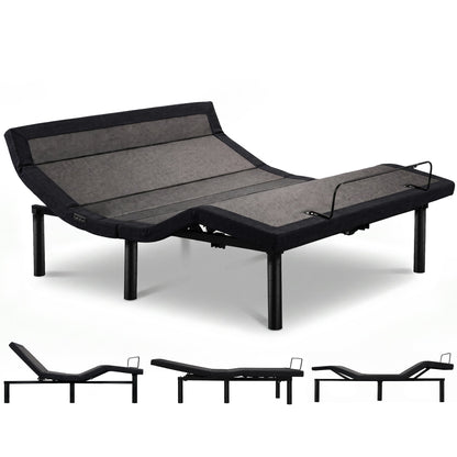 Therapedic Kinetic Advance Adjustable Double Bed Base with Head Tilt