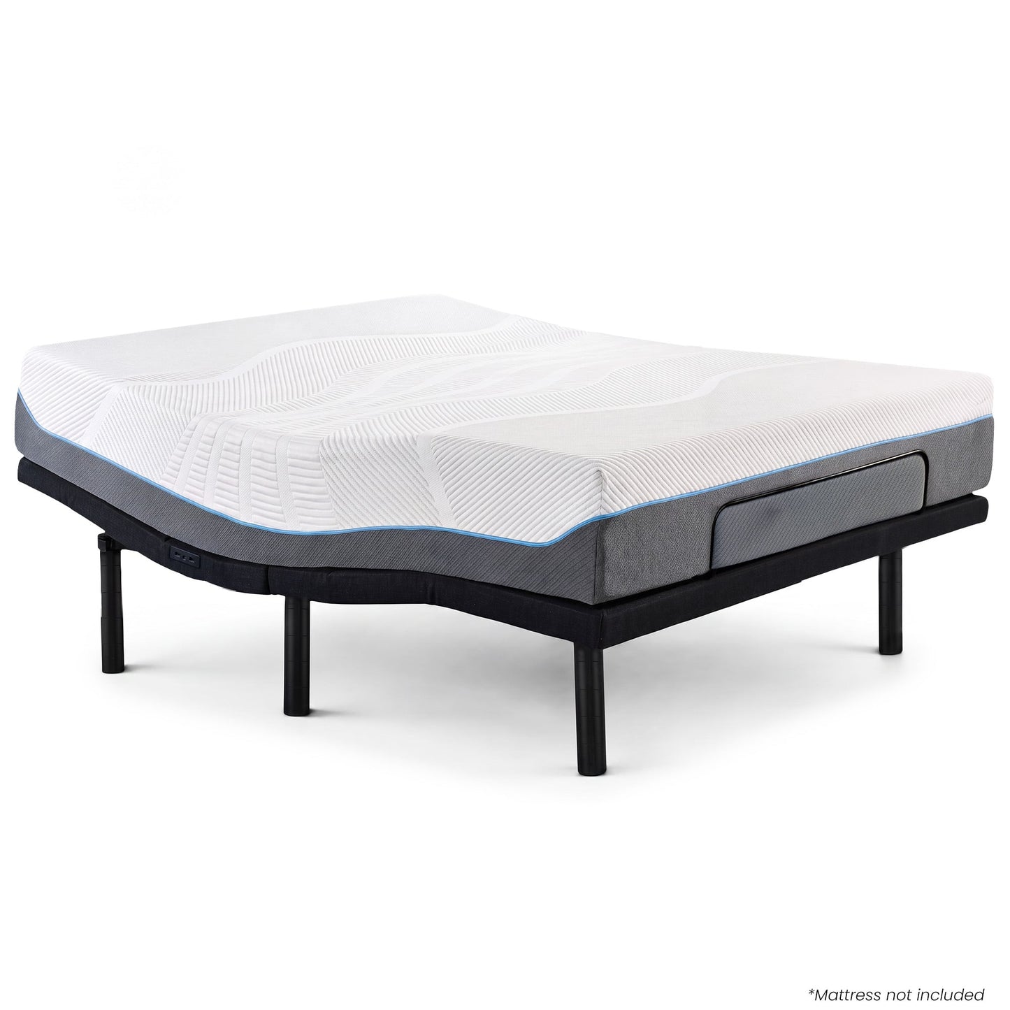 Therapedic Kinetic Advance Adjustable Queen Bed Base with Head Tilt