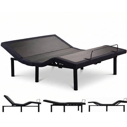 Therapedic Versa Adjustable Queen Bed Base with Massage Function