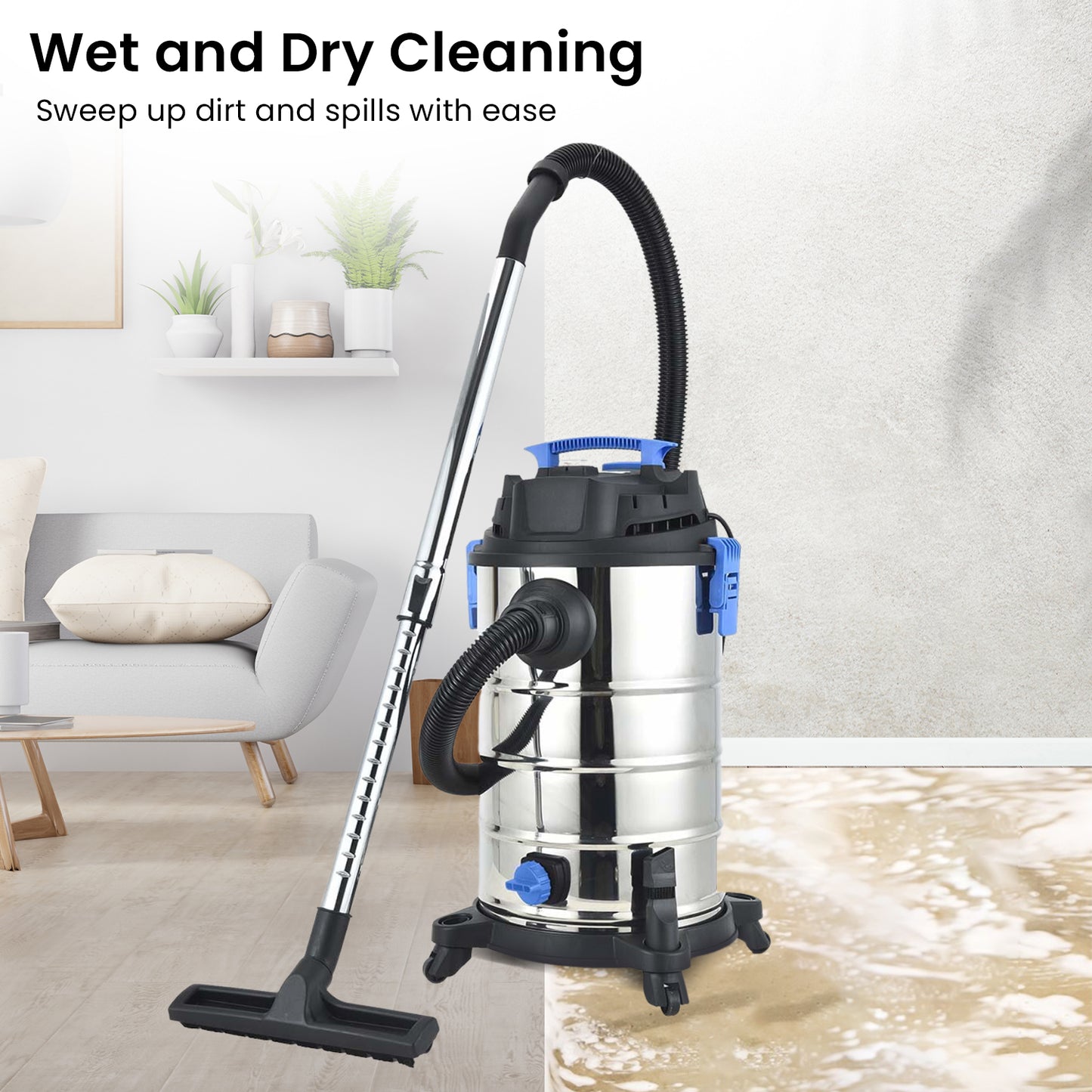 Airflo Wet & Dry Vacuum Cleaner 30L AFV30