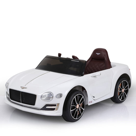 Kahuna Bentley Exp 12 Speed 6E Licensed Kids Ride On Electric Car - White