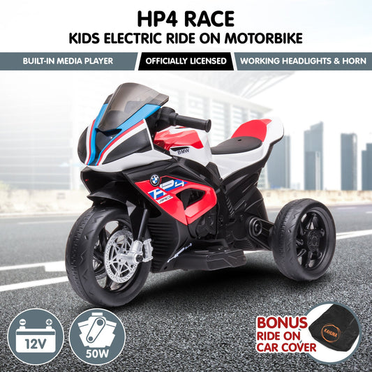 Kahuna BMW HP4 Race Kids Toy Electric Ride On Motorcycle - Red