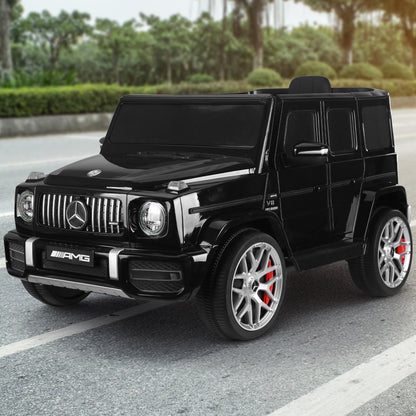 Kahuna Mercedes Benz AMG Licensed G63 Kids Electric Ride On Car Remote Control Dual 25W Motors Music Player LED Lights