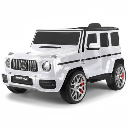 Kahuna Mercedes Benz AMG G63 Kids Electric Ride On Car Remote Control - White