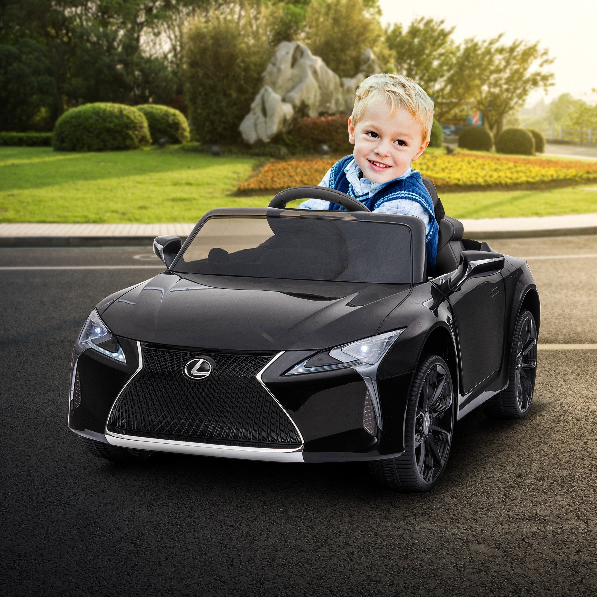 Kahuna Licensed Lexus LC 500 Kids Electric Ride On Car - Black ...