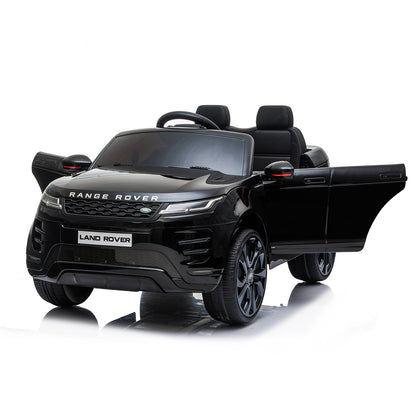 Land Rover Licensed Kids Electric Ride On Car Remote Control - Black