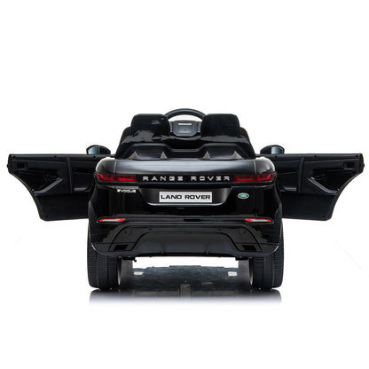 Land Rover Licensed Kids Electric Ride On Car Remote Control - Black