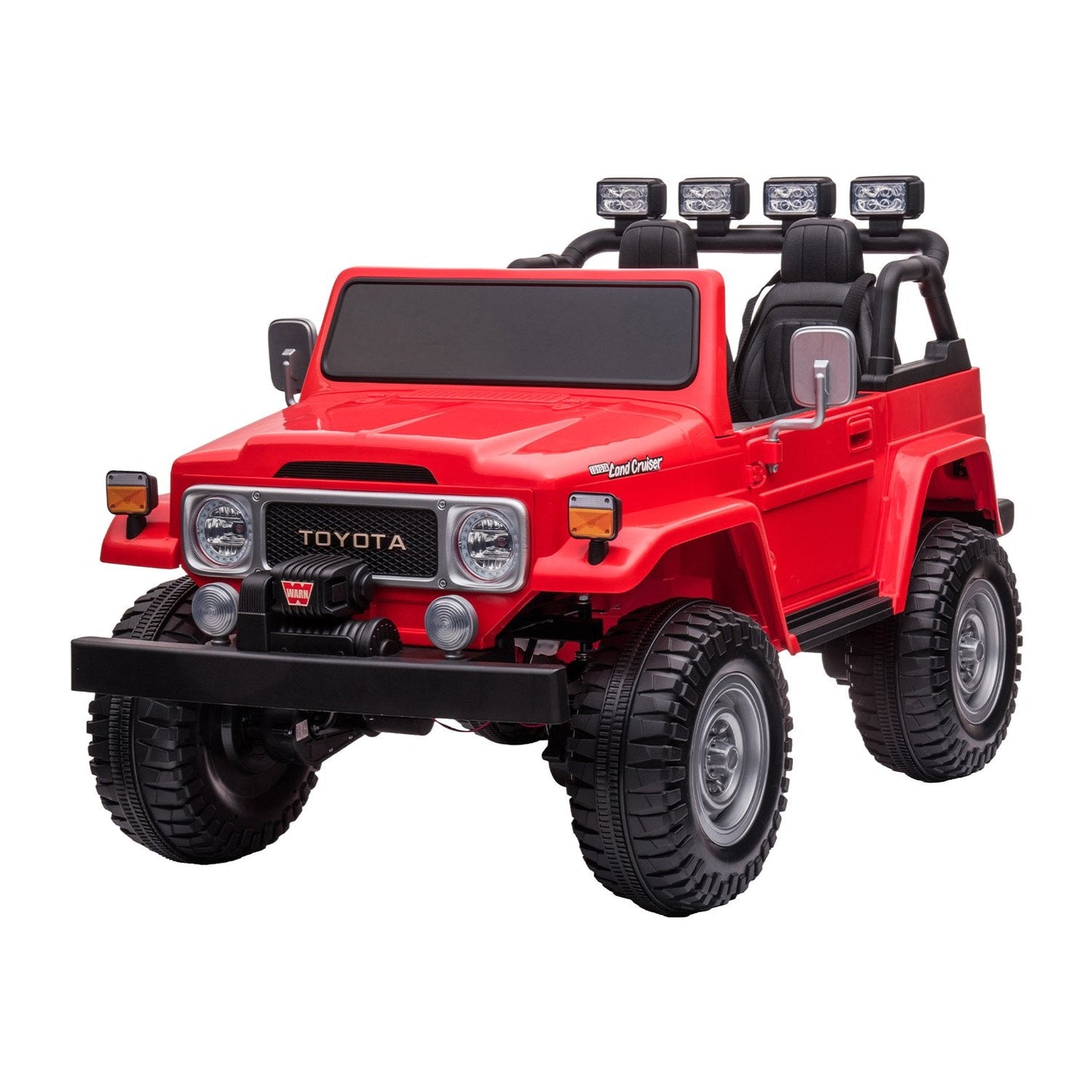 Kahuna Licensed Toyota FJ-40 Electric 2-Seat Kids Ride On Car by Kahuna - Red