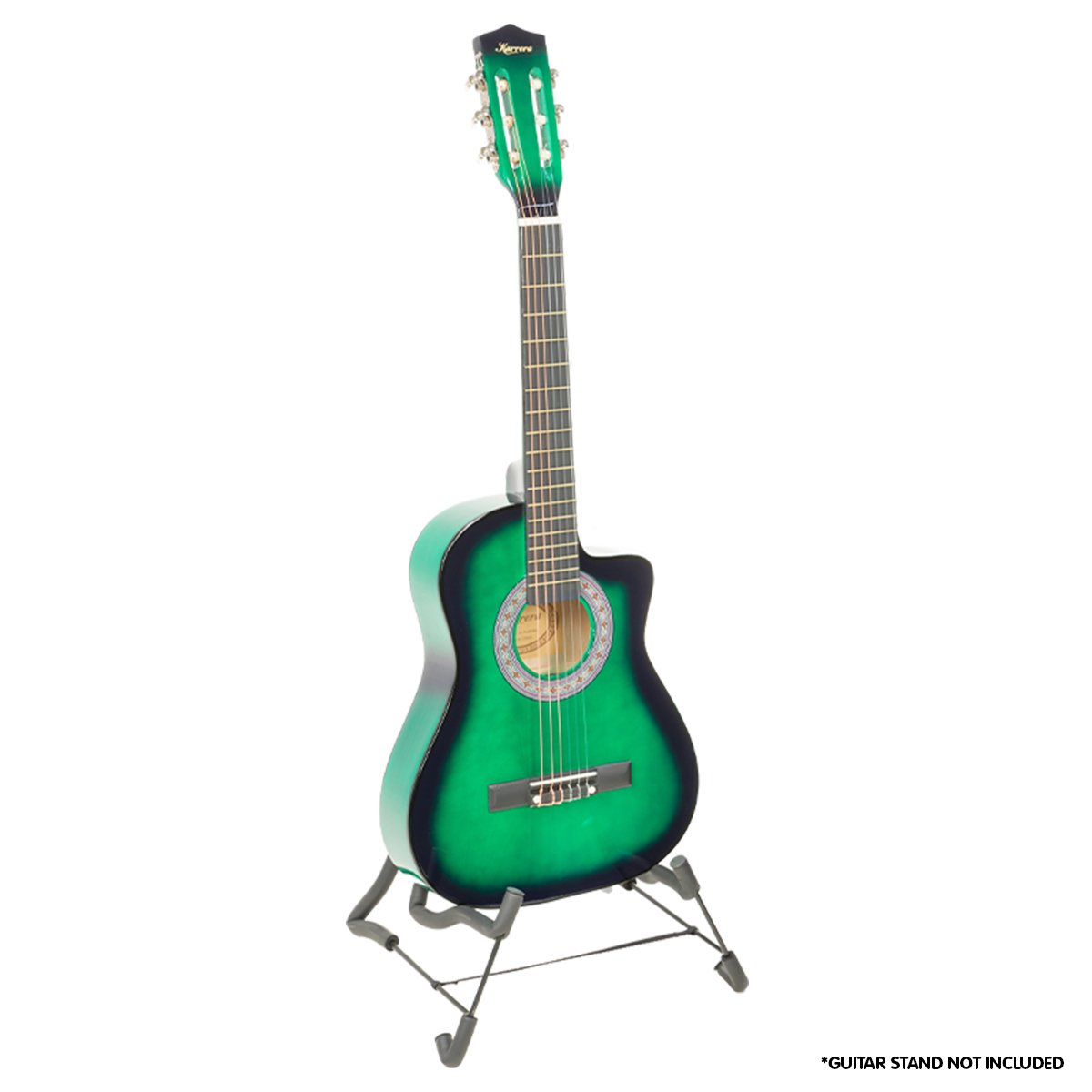 Karrera Childrens 34in Acoustic Guitar Kids - Green