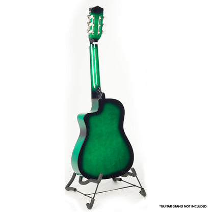 Karrera Childrens 34in Acoustic Guitar Kids - Green