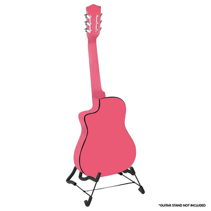 Karrera Childrens 34in Acoustic Guitar Kids - Pink