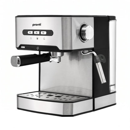 Pronti 1.6L Automatic Coffee Espresso Machine with Steam Frother