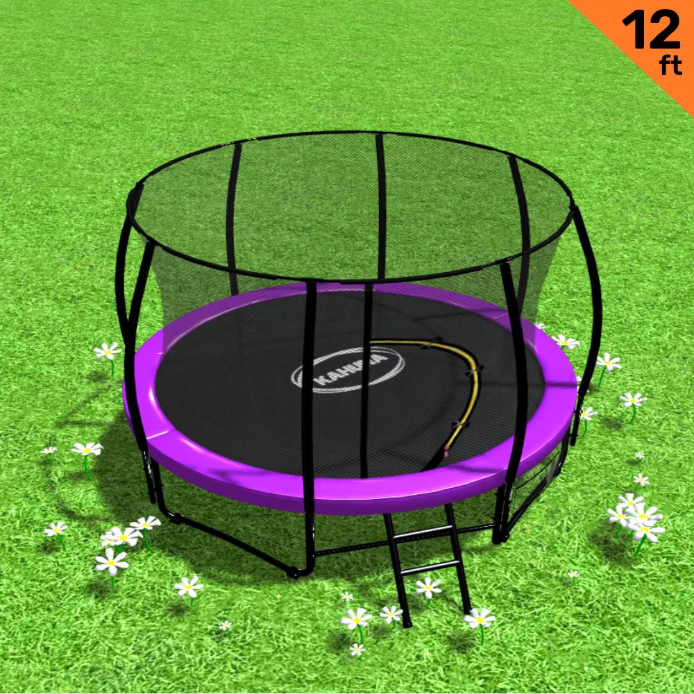 Kahuna 12 ft Trampoline - Purple