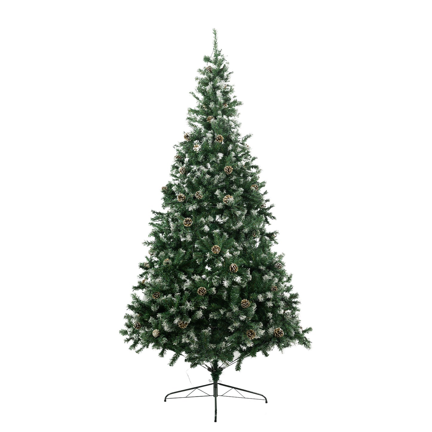 Christabelle 2.4m Pre Lit LED Christmas Tree with Pine Cones