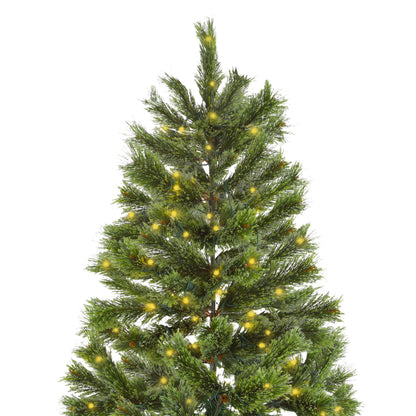 Christabelle 1.8m Prelit Lumina Pine Christmas Tree with 300 LED Lights
