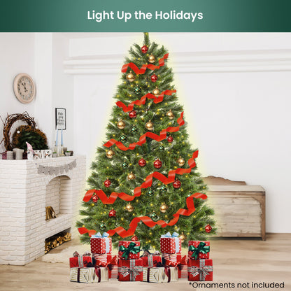 Christabelle 1.8m Prelit Lumina Pine Christmas Tree with 300 LED Lights