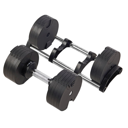 Powertrain Eon 36KG Dial-Up Adjustable Dumbbell Set of Two