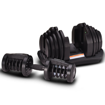 1x 40kg Powertrain Adjustable Dumbbell