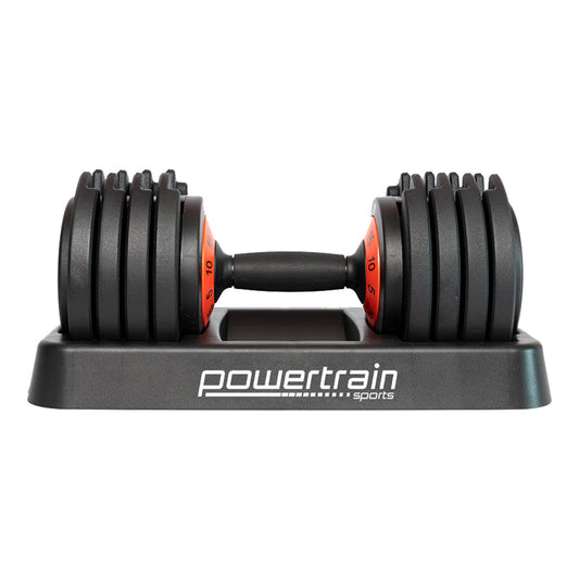 Powertrain GEN2 Pro Adjustable Dumbbell Weights - 25kg