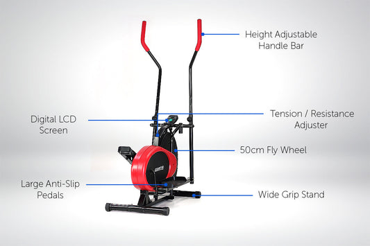 Powertrain Elliptical Cross Trainer Bike