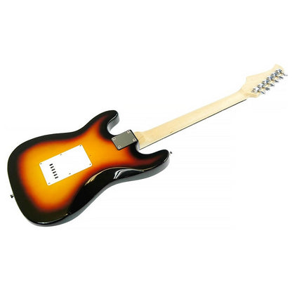 Karrera 39in Electric Guitar Music 4-String Instrument Full Size Sunburst