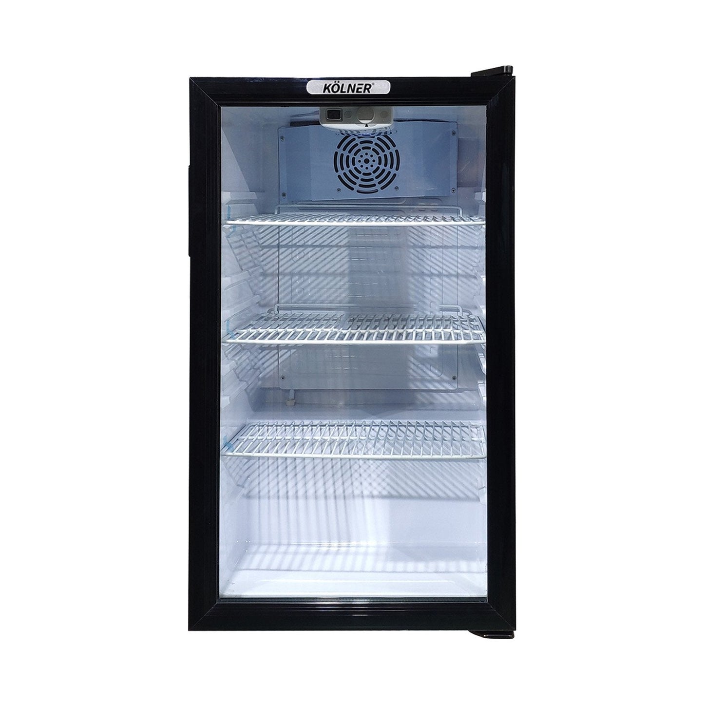 Kolner 100L Mini Bar Wine Fridge Glass Door Beverage Cooler Drinks Refrigerator