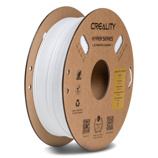 Creality Hyper PLA 3D Printer Filament High Precision - White