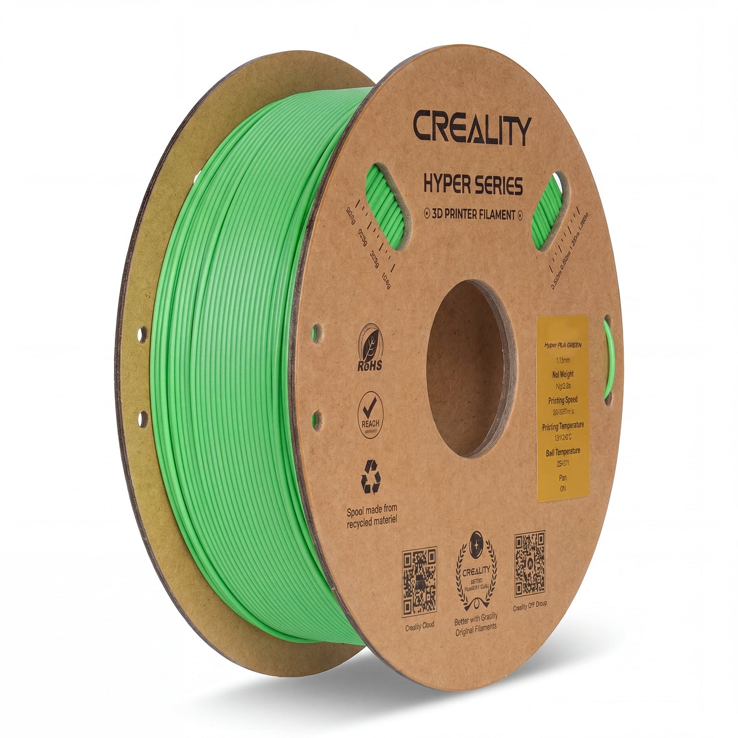 Creality Hyper PLA 3D Printer Filament High Precision - Green