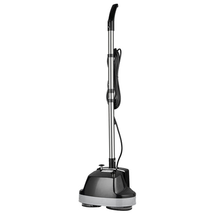 GEN2 Hauskeeper 5 in 1 Electric Floor Polisher 6M Power Cable Timber Hard Waxer Buffer Cleaner Black 240V