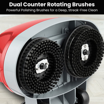 Hauskeeper Electric Floor Polisher Timber Hard Waxer Buffer Cleaner