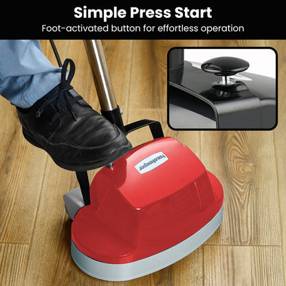 Hauskeeper Electric Floor Polisher Timber Hard Waxer Buffer Cleaner