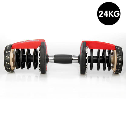 Powertrain 1x Adjustable Home Gym Handle for 24kg Dumbbell only