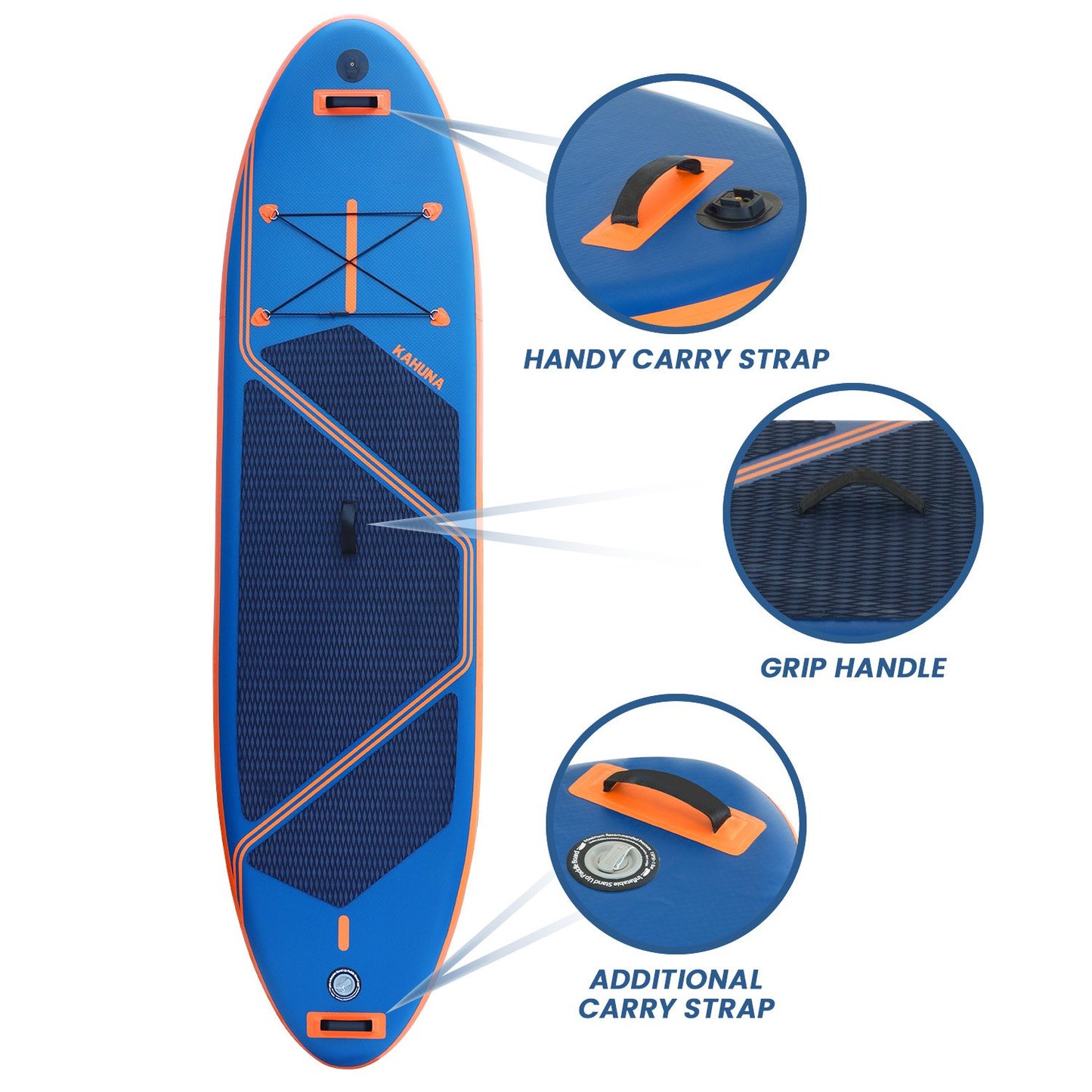 Kahuna Kai Premium Sports 10.6FT Inflatable Paddle Board