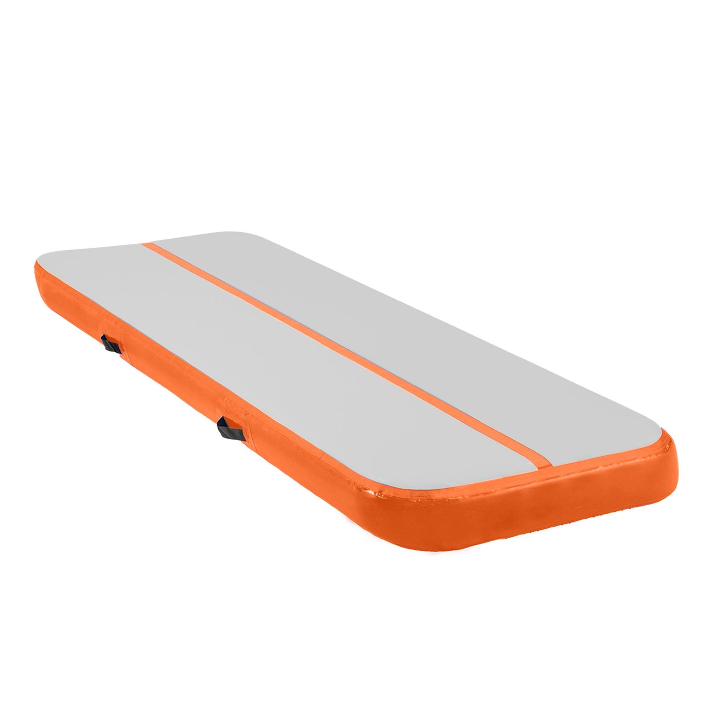 Powertrain Airtrack 20cm Thick 5m x 1m Inflatable Gymnastics Tumbling Mat Air Track - Orange