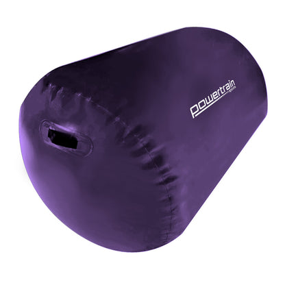 Powertrain Inflatable Air Barrel Exercise Roller 120cm x 75cm - Purple