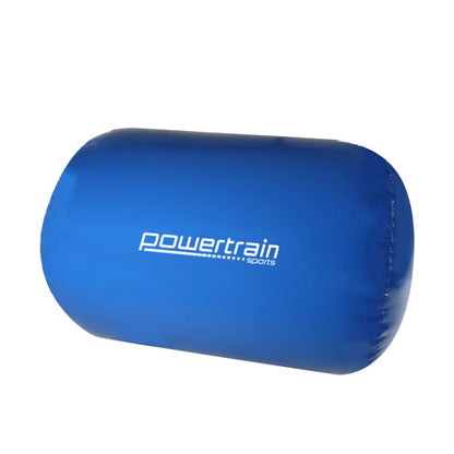 Powertrain Inflatable Air Barrel Exercise Roller 120cm x 75cm - Blue