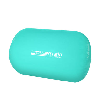 Powertrain Inflatable Air Barrel Exercise Roller 120cm x 75cm - Green