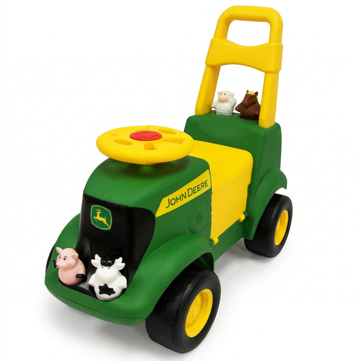 John Deere Sit N Scoot Activity Tractor Kids Ride On Toy with Sounds