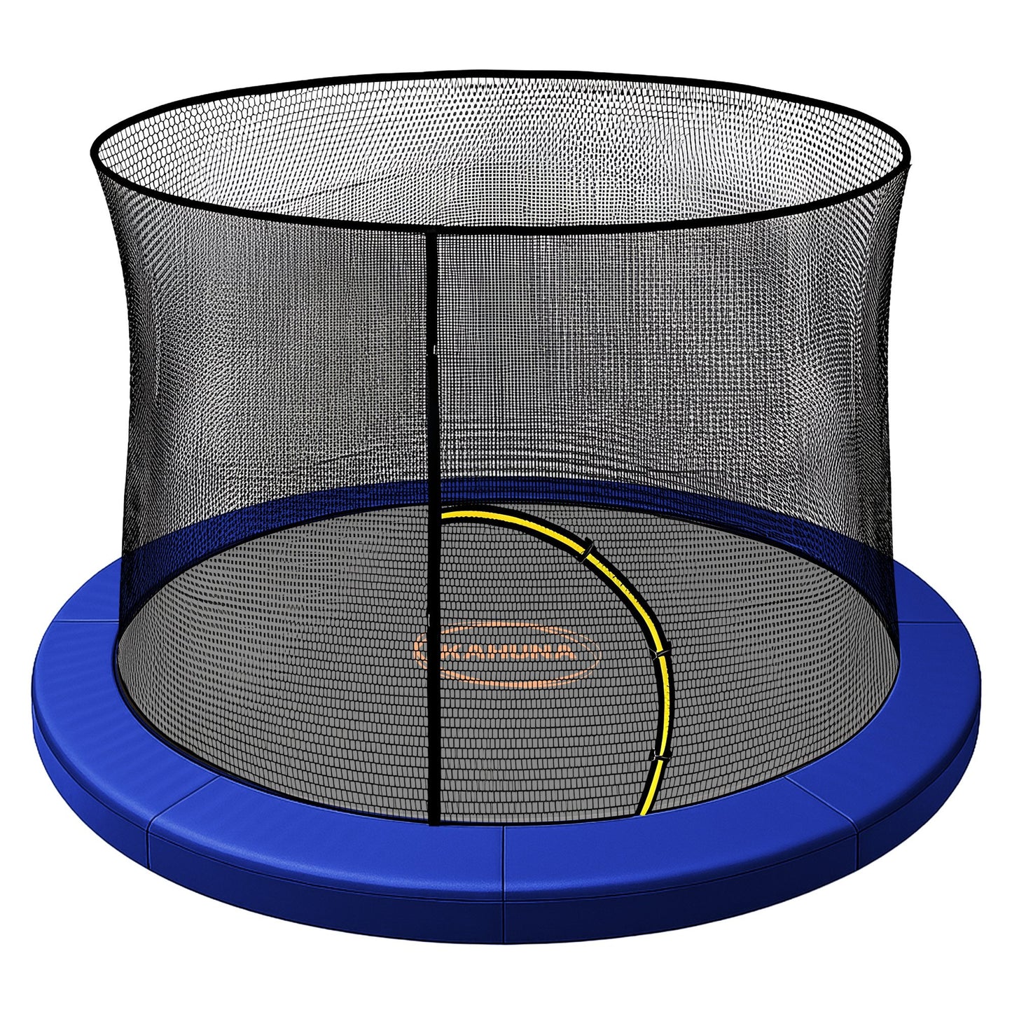 Kahuna 16ft Trampoline Pad and Net in Blue