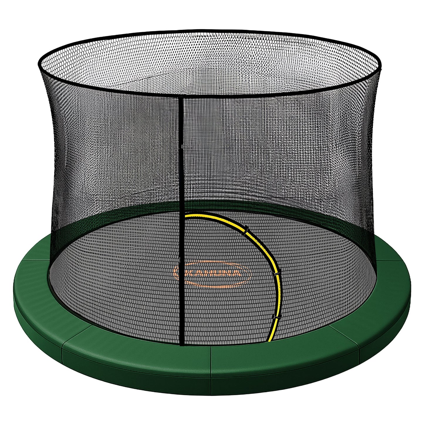 Kahuna 6ft Trampoline Pad and Net in Green