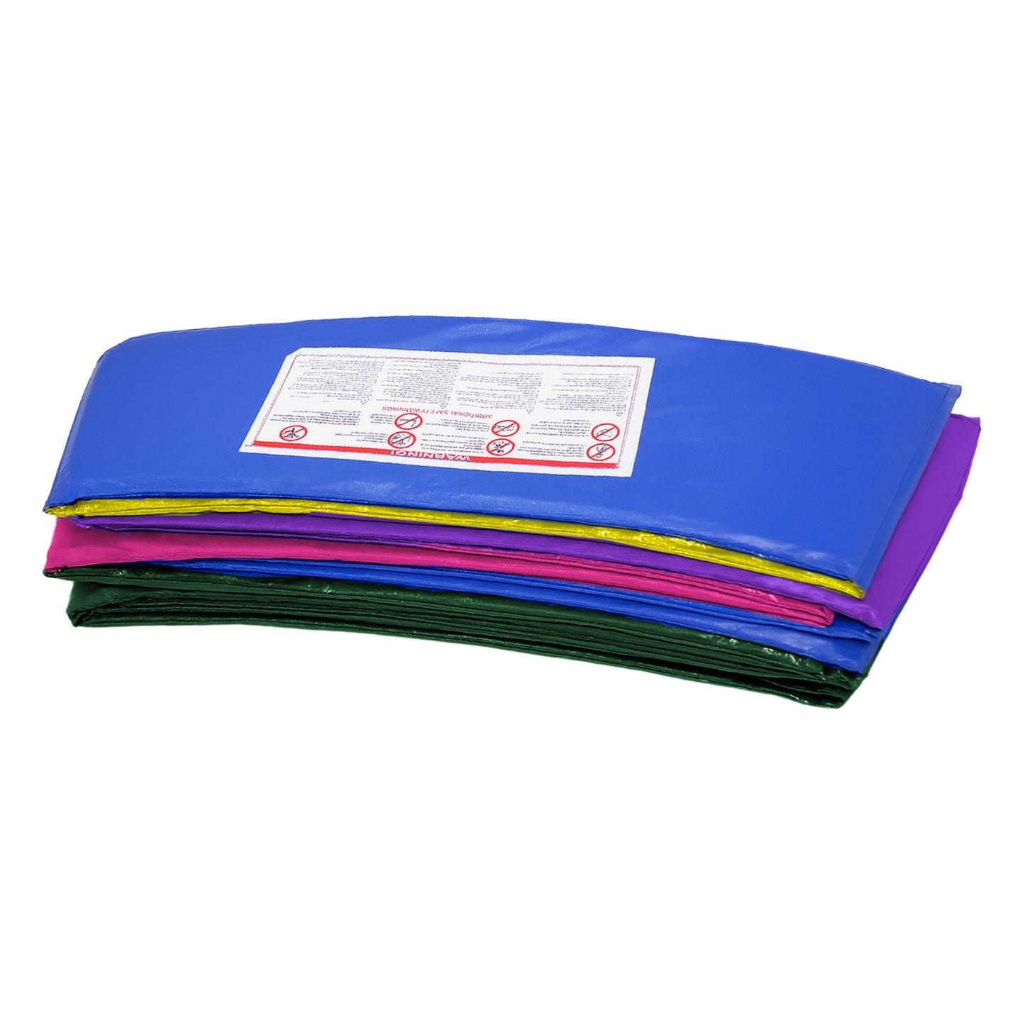 Kahuna 14ft Trampoline Pad and Net in Rainbow