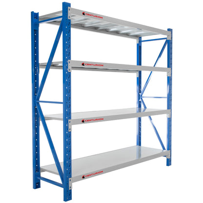 Centurion Standard 1 Bay Heavy-Duty All Steel Shelving 2.4m 400kg Rack
