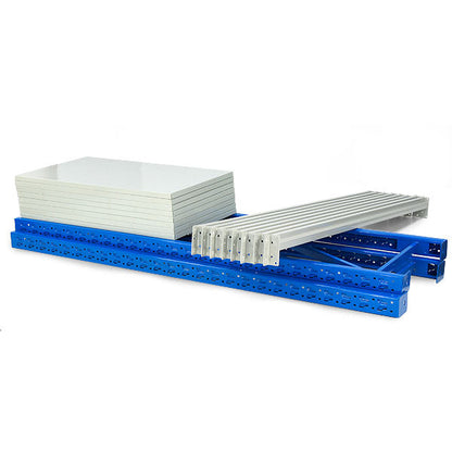 Centurion Standard 1 Bay 1.5M Wide Long-Span Garage Shelving 400kg