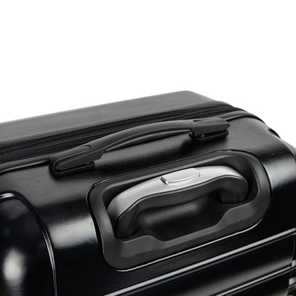 Olympus 3PC Noctis Luggage Set Hard Shell ABS+PC - Stygian Black