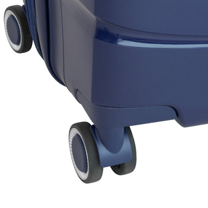 Olympus 3PC Eos Luggage Set ABS+PC Hard Shell Trolley Suitcase - Blue
