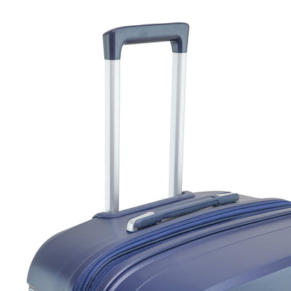 Olympus 3PC Eos Luggage Set ABS+PC Hard Shell Trolley Suitcase - Blue