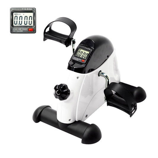 Powertrain Portable Mini Trainer Exercise Machine Home Gym Pedal Bike Cycle Legs and Arm